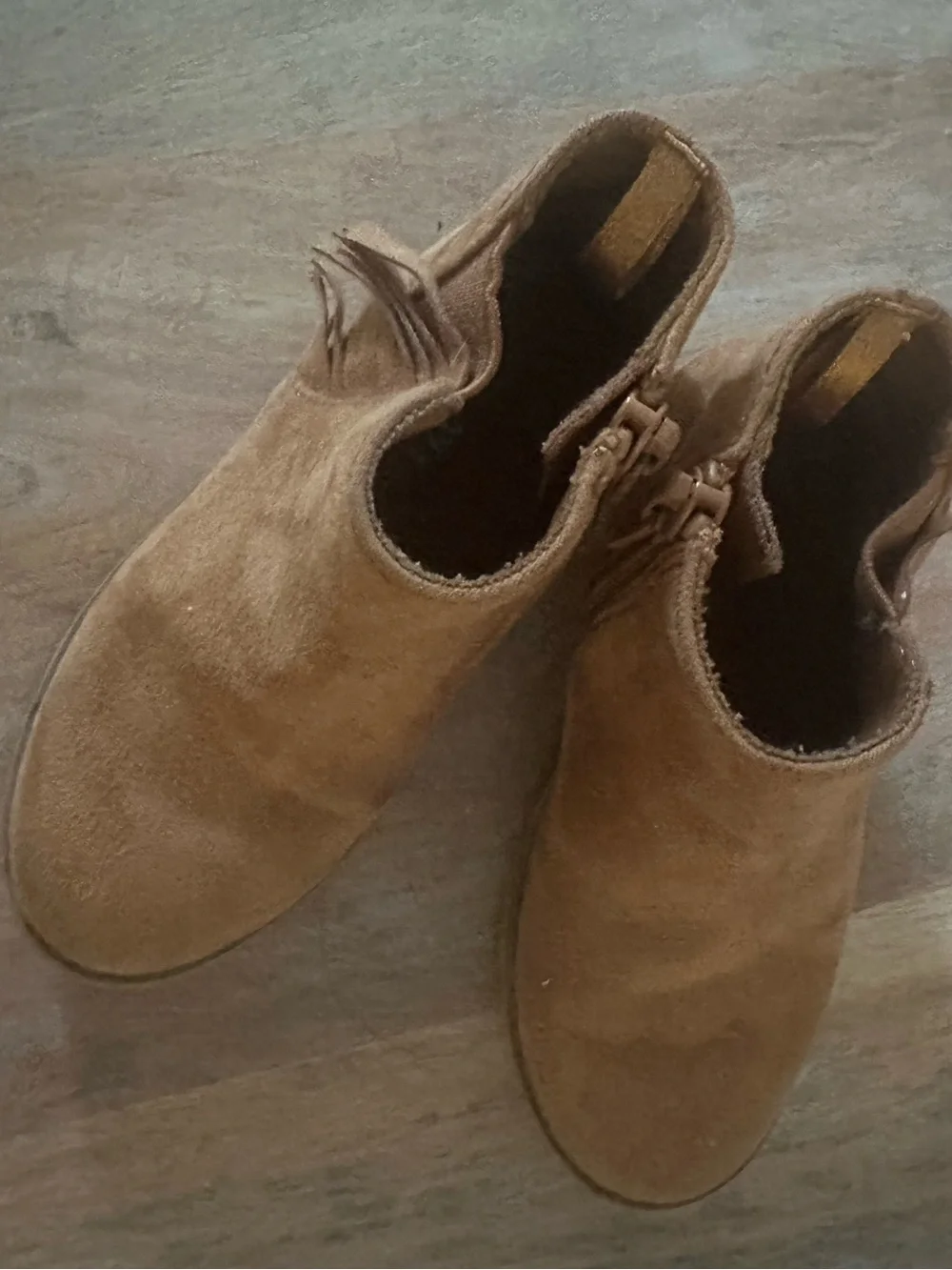 Toddler Girls Ankle Boot Bundle Size 6 | Cat & Jack & Old Navy Faux Suede